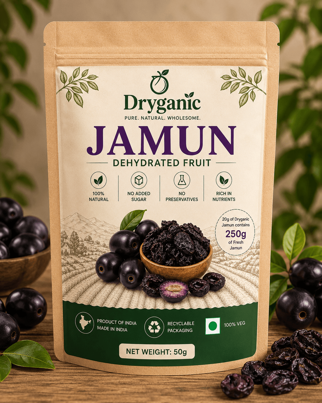 Premium Dehydrated Jamun